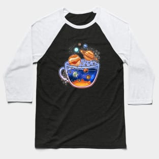 Solar System Tea Baseball T-Shirt